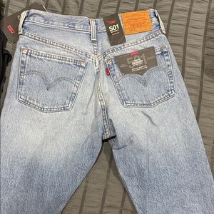 Levi's Women's Light Blue Straight Pants